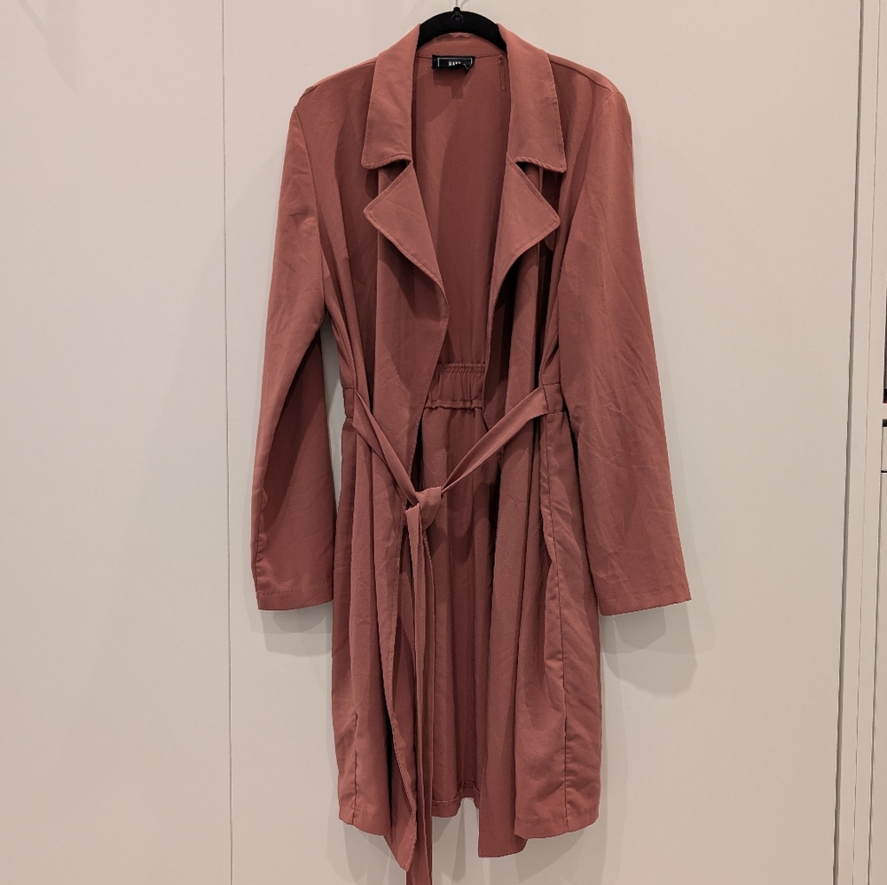 HAVE Dusty Pink Trench Coat